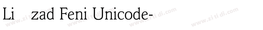 Li Azad Feni Unicode字体转换